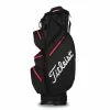Titleist Cart 14 StaDry Bag In Navy / Red -Golf Clubs Sales 2021 Cart 14 Stadry Black Black Red 03