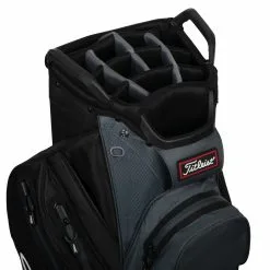 Titleist Cart 14 StaDry Bag In Navy / Red -Golf Clubs Sales 2021 Cart 14 Stadry Black Charcoal 05