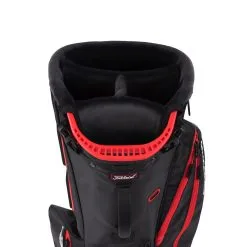 Titleist Players 4 Carbon S Stand Bag In Black / Black / Red -Golf Clubs Sales 2022 Players 4 Carbon S Black Black Red TB22SX7 006 04