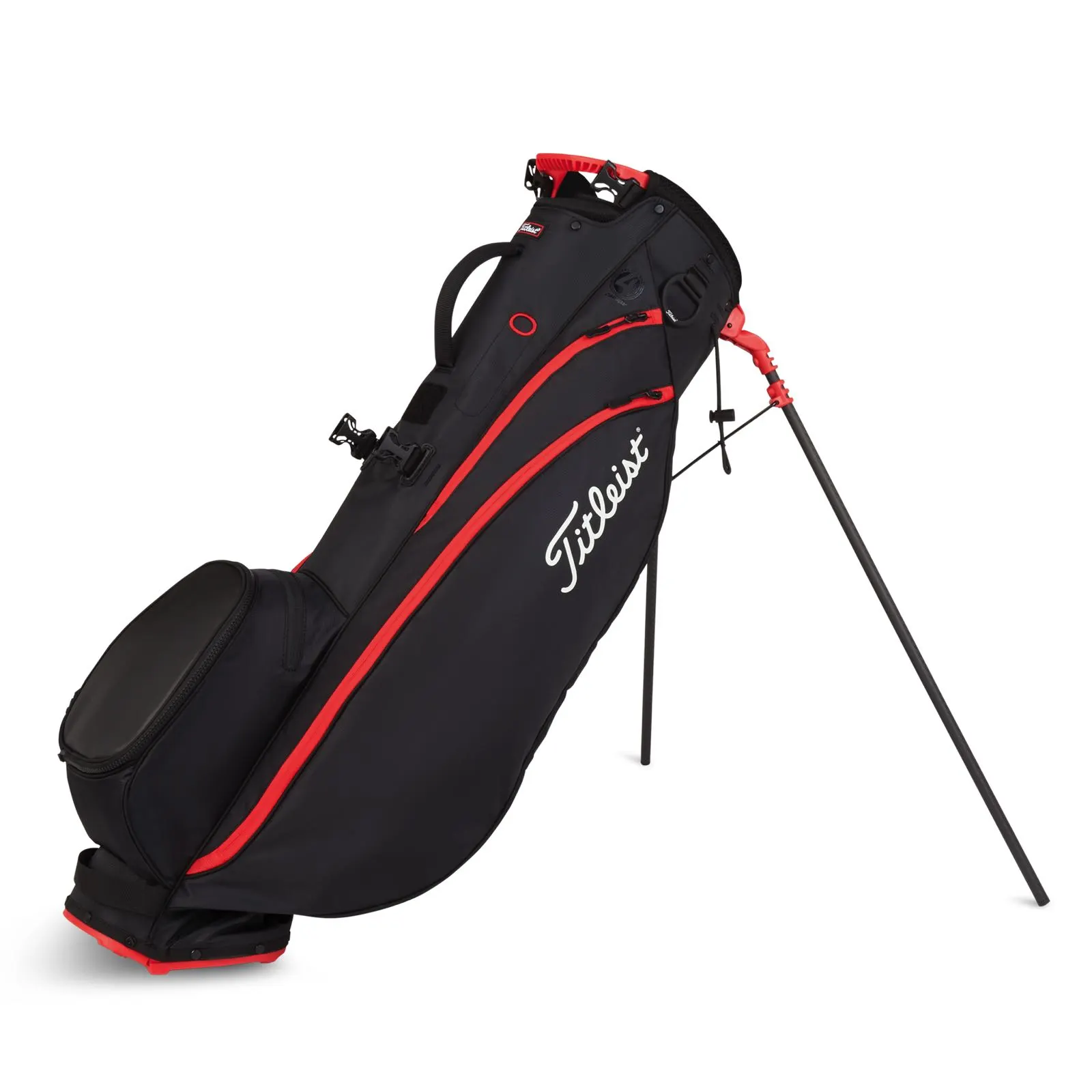 Titleist Players 4 Carbon Stand Bag In Graphite / Gray / Black 3 Titleist Players 4 Carbon Stand Bag In Graphite / Gray / Black