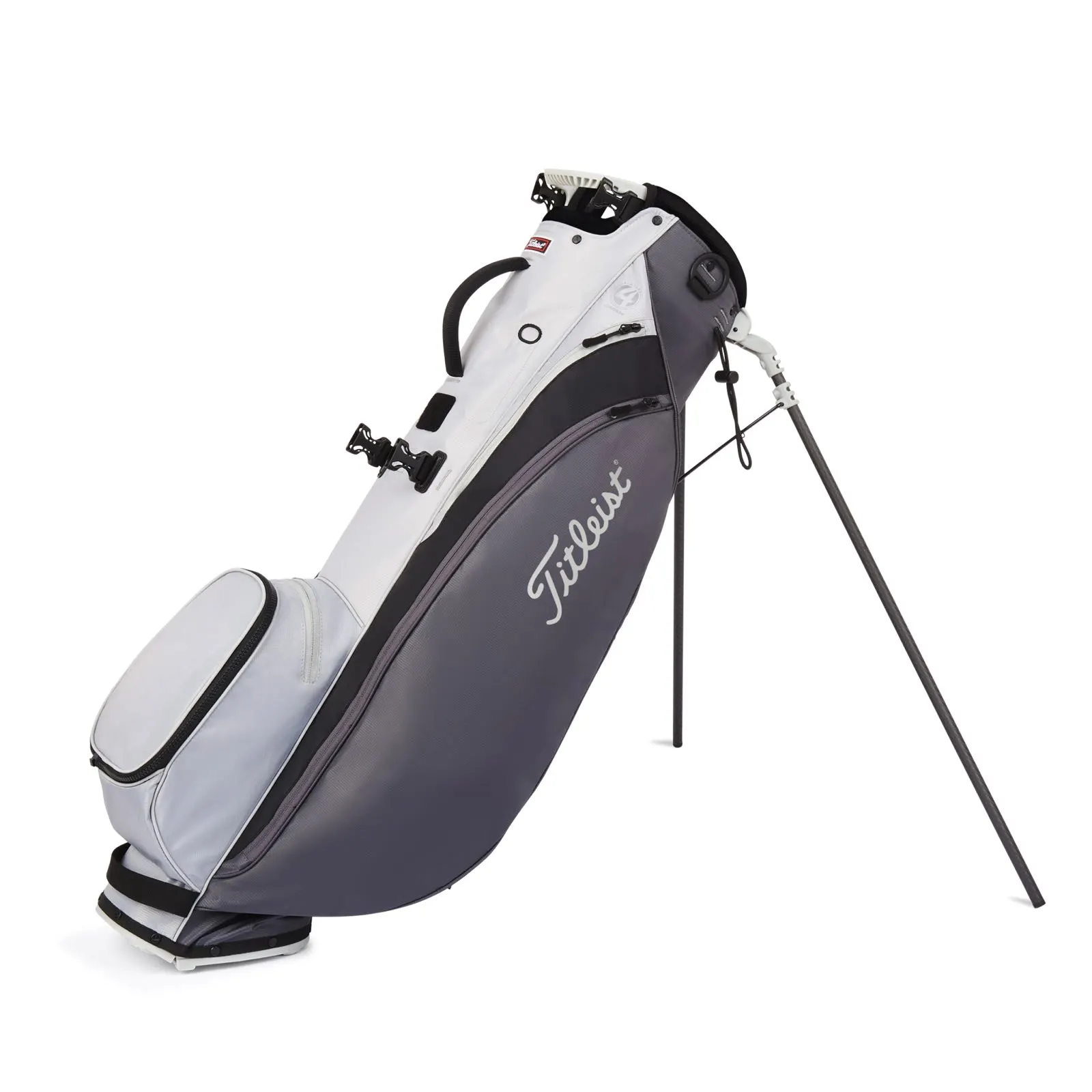 Titleist Players 4 Carbon Stand Bag In Graphite / Gray / Black 4 Titleist Players 4 Carbon Stand Bag In Graphite / Gray / Black - Image 2