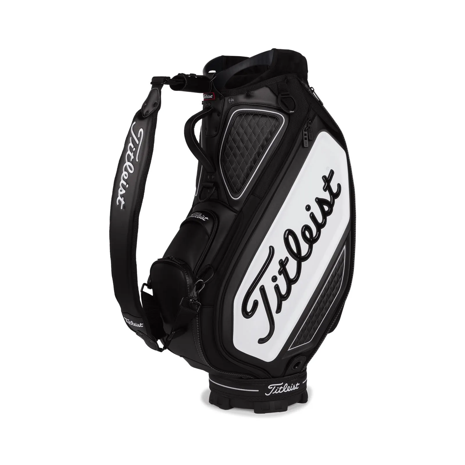 Titleist Tour Series Tour Bag In Black / White 4 Titleist Tour Series Tour Bag In Black / White - Image 2
