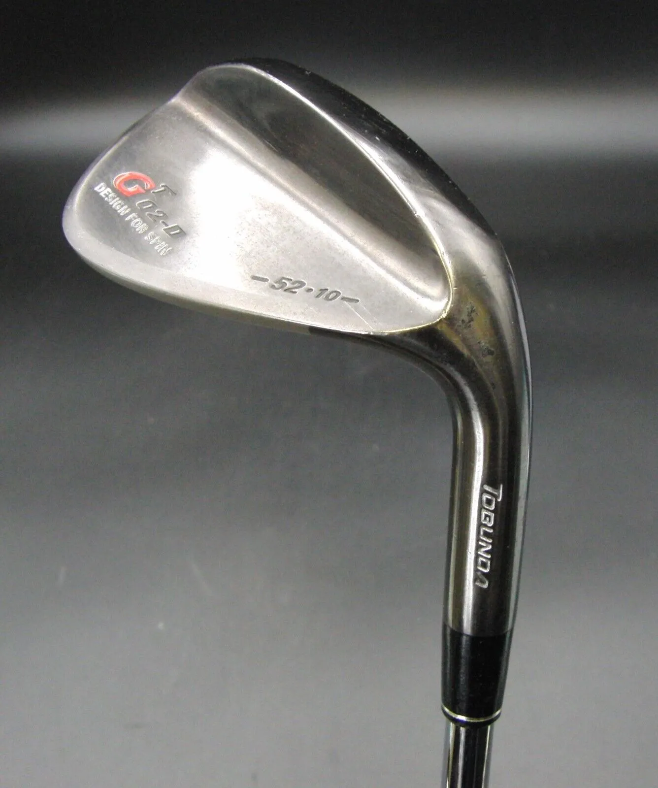 Japanese Tobunda GT 02-D Design For Spin 52°Gap Wedge Regular Steel Shaft 4 Japanese Tobunda GT 02-D Design For Spin 52°Gap Wedge Regular Steel Shaft - Image 2
