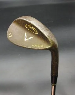 RAW Callaway Forged Gap Wedge 52° Regular Steel Shaft Lamkin Grip