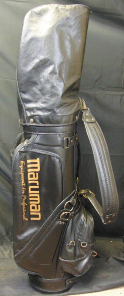 Vintage 6 Division Maruman Tour Cart Trolley Golf Clubs Bag