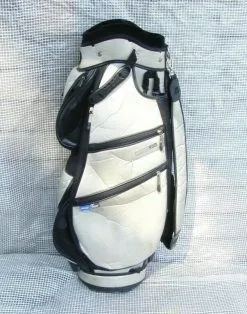 6 Division Large Mizuno Tour Trolley Cart Golf Clubs Bag