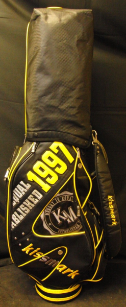 Japanese 6 Division Kissmark Golf Tour Trolley Cart Golf Clubs Bag