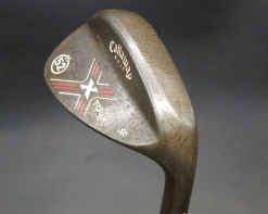 Raw Callaway Golf X Tour Forged 52° Gap Wedge Stiff Steel Shaft Iomic Grip