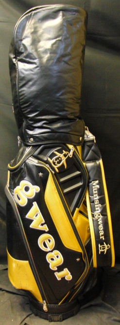 6 Division Munsingwear Gwear Tour Cart Trolley Golf Clubs Bag