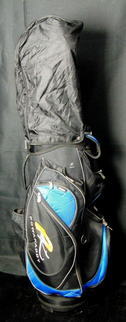 9 Division Powakaddy Tour Cart Trolley Golf Clubs Bag