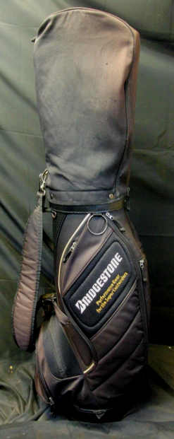6 Division Bridgestone Tour Trolley Cart Golf Clubs Bag