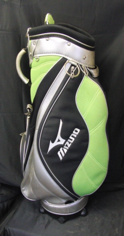 5 Division Mizuno Silver Black & Green Tour Trolley Cart Golf Bag -Golf Clubs Sales 57 2baceb4b cf02 45ed b5ce 0c021758249e