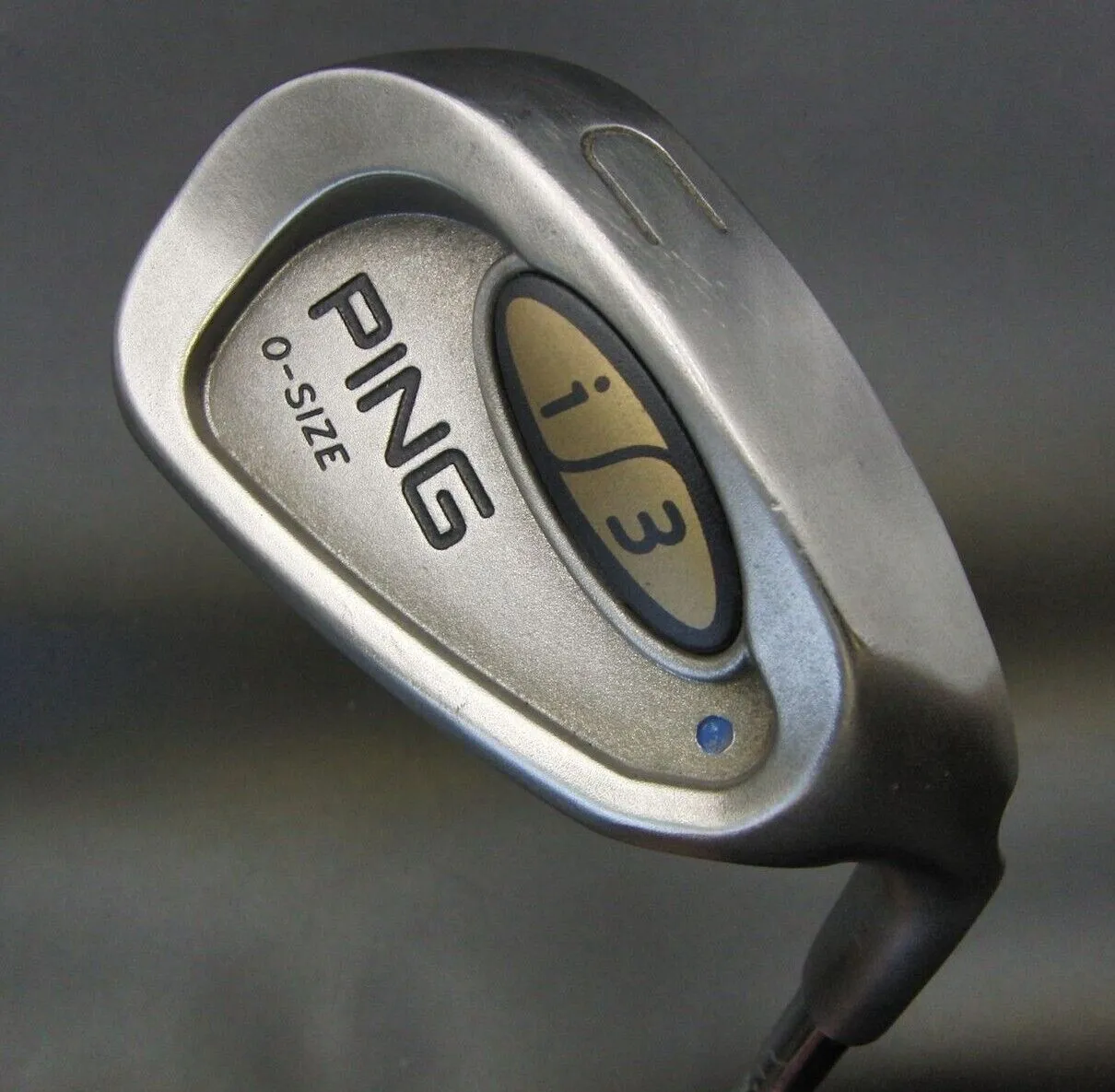 Ping I3 0-size Blue Dot Gap Wedge Stiff Steel Shaft Ping Grip 7 Ping I3 0-size Blue Dot Gap Wedge Stiff Steel Shaft Ping Grip - Image 5