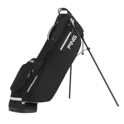 Ping Hoofer Craz-E Lite Stand Bag 2023 In Black / Platinum