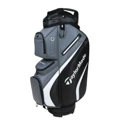 TaylorMade Deluxe 2022 Cart Bag In Driver - Red / Black