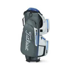 Titleist Cart 15 StaDry 23 Cart Bag In Charcoal / Grey / Royal -Golf Clubs Sales NEW Cart15StaDry Charcoal Gray Royal 03