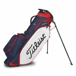 Titleist Players 4 StaDry Stand Bag 2023 In Royal / Navy / Grey -Golf Clubs Sales NEW Players4StaDry Navy White Red 01