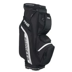 Ping Pioneer 22 Cart Bag In Red / Black
