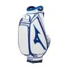 Mizuno Tour Staff Golf Bag 2022 In White / Blue -Golf Clubs Sales Tour