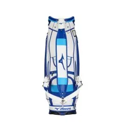 Mizuno Tour Staff Golf Bag 2022 In White / Blue -Golf Clubs Sales Tour 3