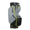 Ping Traverse 23 Cart Bag In Black / Iron / Neon Yellow -Golf Clubs Sales Traverse Iron Black NeonYellow