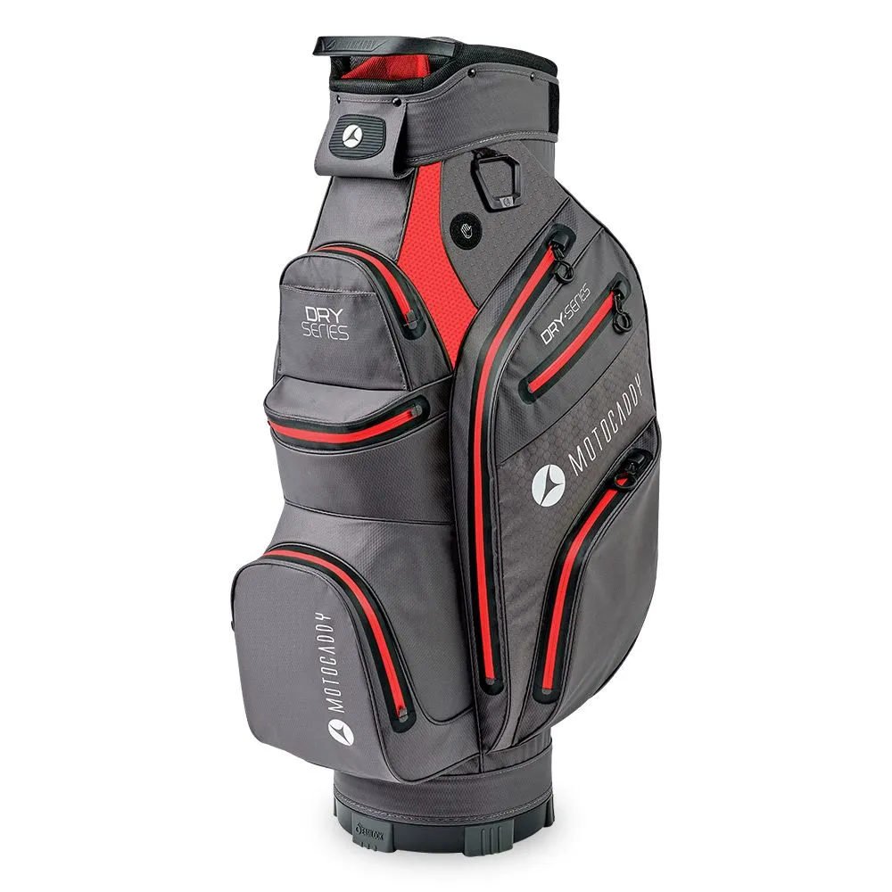 Motocaddy Dry-Series 2022 Cart Bag In Charcoal / Red 6 Motocaddy Dry-Series 2022 Cart Bag In Charcoal / Red - Image 4