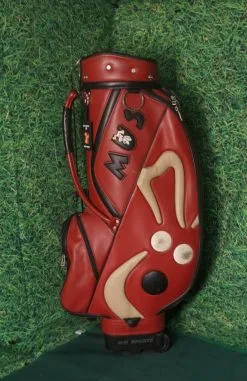 Lincs_golf Japanese 5 Division M-U Sports Tour Cart Golf Clubs Bag