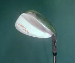 Lincs_golf Wilson Deep Red 60° Wedge Regular Steel Shaft Golf Pride Grip