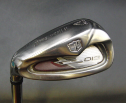 Left-Handed Wilson Staff DI9 Gap Wedge Uniflex Steel Shaft Wilson Staff Grip
