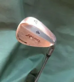 Lincs_golf Dunlop Rebel 60 - 10 Degree Lob Wedge Regular Steel Shaft LamkinGrip